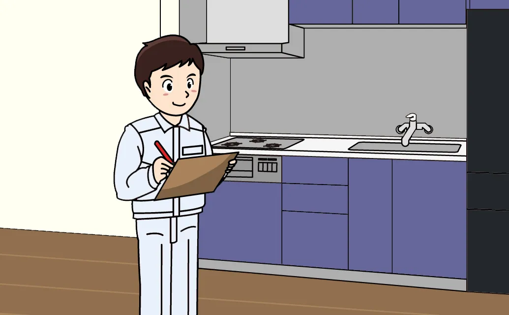 床下点検の流れ 01