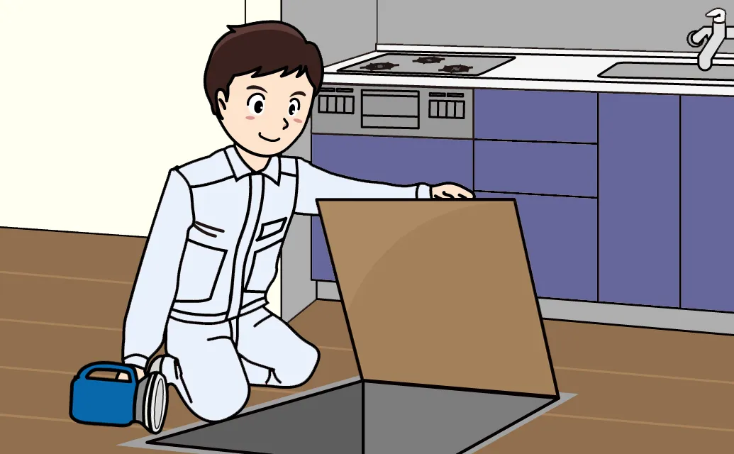 床下点検の流れ 02