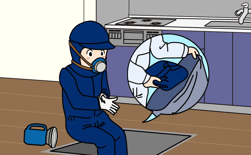 床下点検の流れ 03